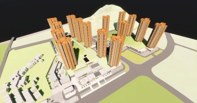 Sketchup商业模型|售楼处，现代风格，商业建筑