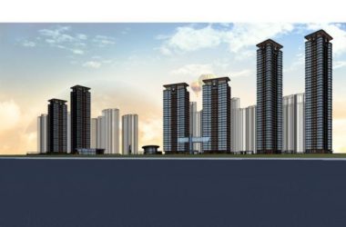 Sketchup住宅模型|超高层住宅，现代风格，居住建筑-BIM建筑网