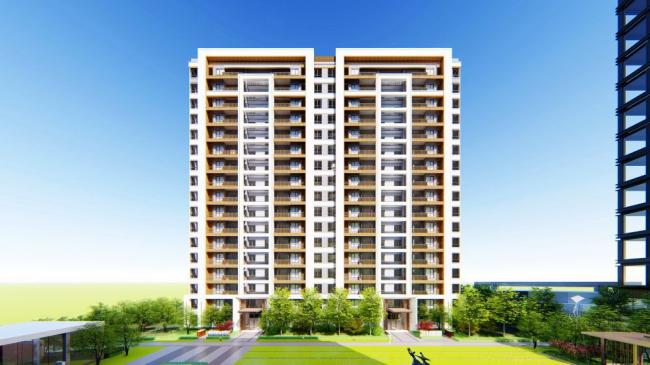 Sketchup住宅模型|高层住宅，现代风格，居住建筑