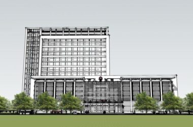 Sketchup医院模型|多层高层混合，医院，医疗建筑，现代风格-BIM建筑网