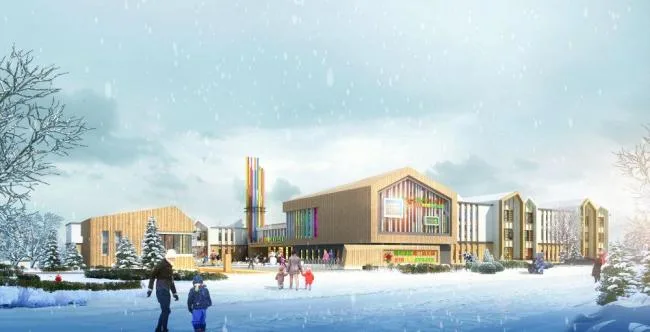 Sketchup学校模型|幼儿园，现代风格，教育建筑