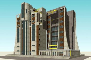 Sketchu工业厂房|多层工业建筑-BIM建筑网