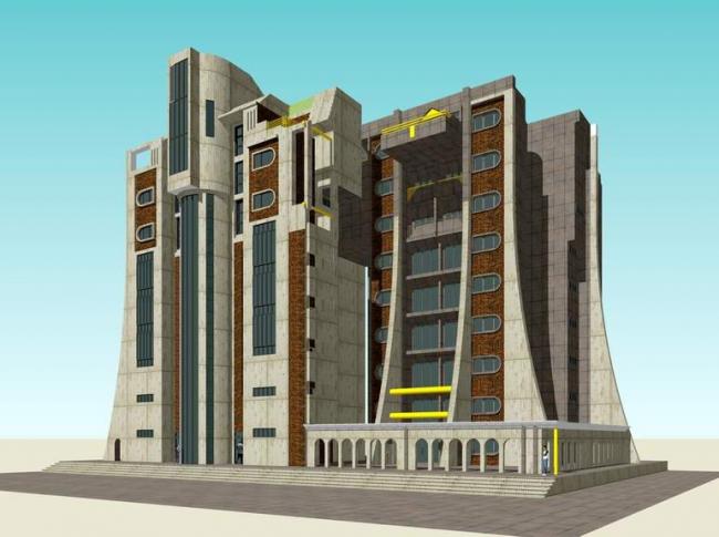 Sketchu工业厂房|多层工业建筑