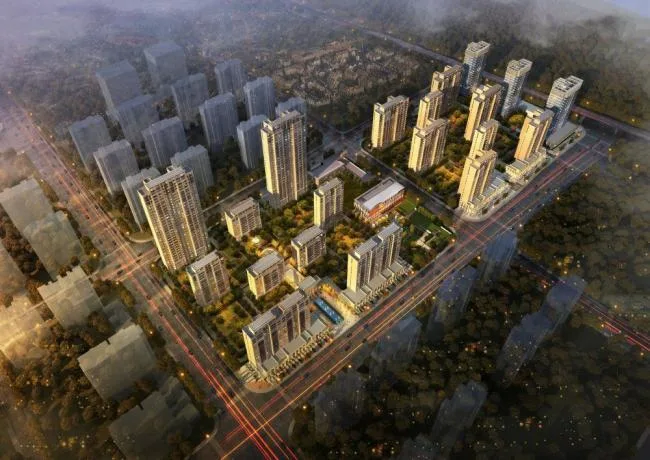Sketchup商业模型|高层住宅，底层商业，新古典风格