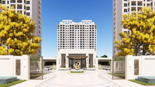 Sketchup住宅模型|高层住宅，现代风格，居住建筑