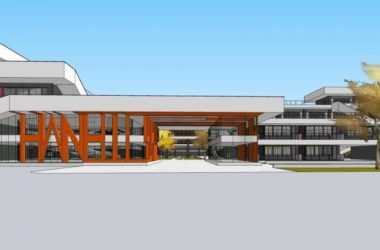 Sketchup学校模型|多层学校，教学楼，校园，现代风格，教育建筑-BIM建筑网