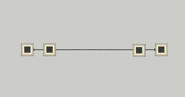 Sketchup素材模型|入口，大门，景观，建筑构件，古典风格