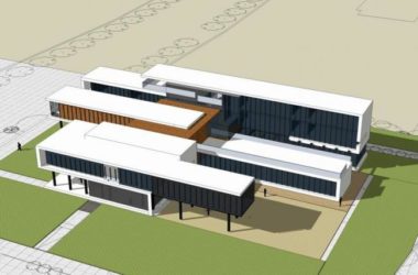 Sketchup学校模型|多层学校，幼儿园，教学楼，教育建筑，现代风格-BIM建筑网