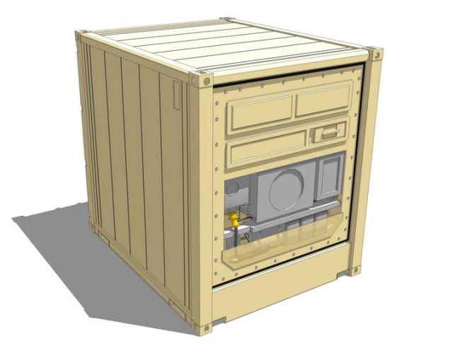 Sketchup素材模型|集装箱建筑