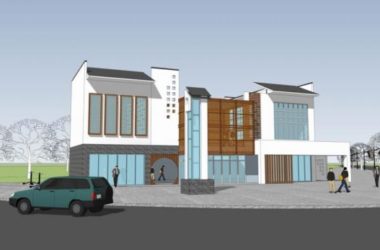 Sketchup商业模型|多层会所，商业建筑，新中式风格-BIM建筑网