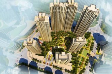 Sketchup住宅模型|高层住宅小区，现代风格，居住建筑-BIM建筑网