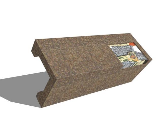 Sketchup素材模型|指示牌,标示牌,导示牌,导视牌,标识牌,标志牌,指路牌,素材组件,现代