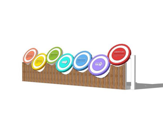 Sketchup素材模型|指示牌,标示牌,导示牌,导视牌,标识牌,标志牌,指路牌,素材组件,现代