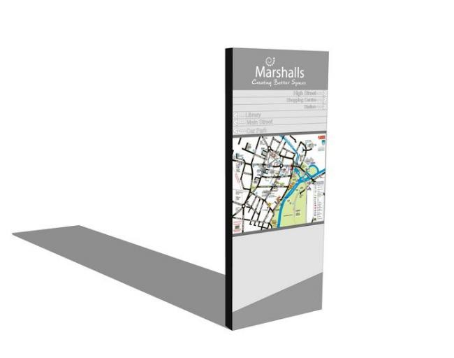 Sketchup素材模型|指示牌,标示牌,导示牌,导视牌,标识牌,标志牌,指路牌,素材组件,现代