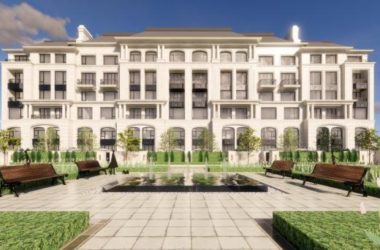 Sketchup住宅模型|多层住宅，花园洋房，居住建筑，古典风格-BIM建筑网