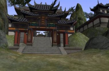 Sketchup古建筑模型|古建，多层，中式风格，游戏场景-BIM建筑网