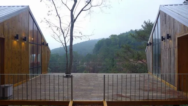 BIM建筑|阔别喧哗，隐于茂林山谷的寄宿行政办公室