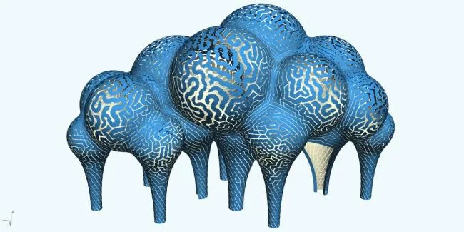 BIM建筑|梦幻之柱——牵引气球升向蓝天