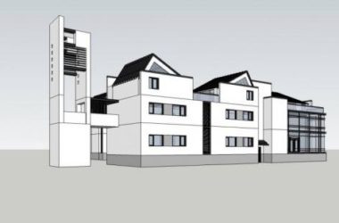 Sketchup商业模型|多层会所，商业建筑，新中式风格-BIM建筑网