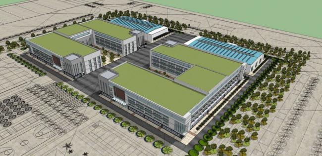 Sketchu工业厂房|多层厂房，工业建筑，现代风格