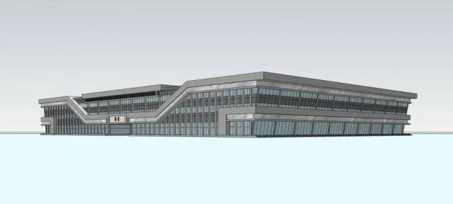 Sketchu工业厂房|多层厂房，工业建筑，现代风格