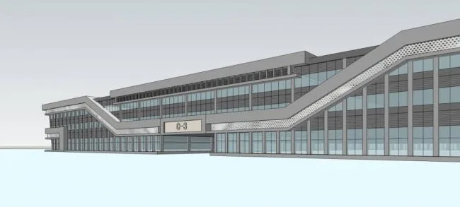 Sketchu工业厂房|多层厂房，工业建筑，现代风格