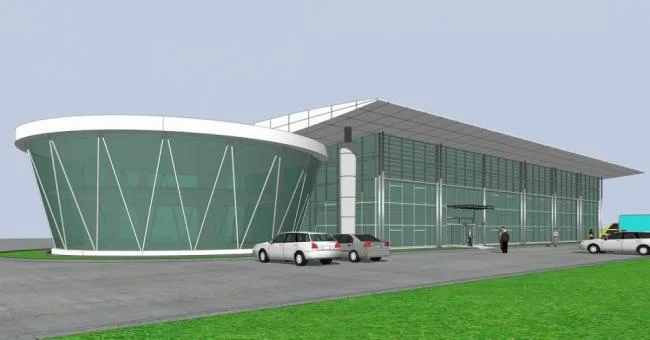 Sketchup文化模型|高科技产品展览馆，多层展示中心，厂房，文化建筑，现代风格