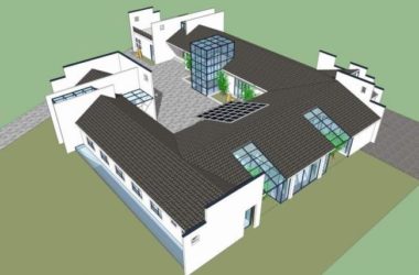 Sketchup商业模型|多层会所，客栈，民宿，中式风格-BIM建筑网
