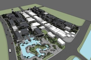 Sketchup商业模型|多层商业街，新中式风格-BIM建筑网