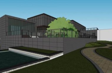 Sketchup商业模型|多层会所，商业建筑，现代风格-BIM建筑网