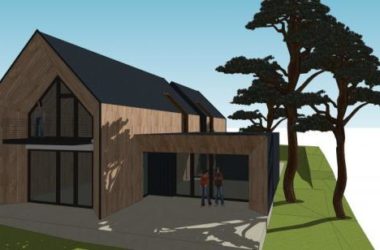 Sketchup住宅模型|小住宅，现代风格，居住建筑，别墅，花园洋房-BIM建筑网