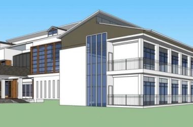 Sketchup商业模型|多层会所，新中式风格，商业建筑-BIM建筑网