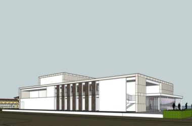 Sketchup商业模型|多层商业售楼处，现代风格-BIM建筑网