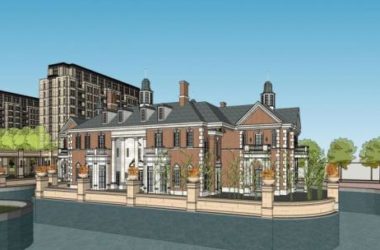 Sketchup住宅模型|高层住宅小区，商业裙房，会所，法式，古典风格，居住建筑-BIM建筑网