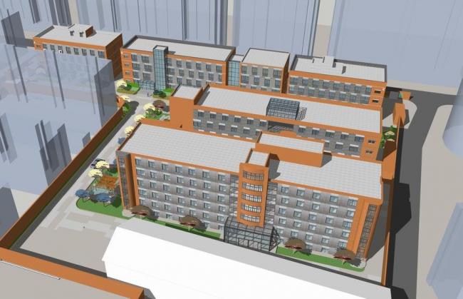 Sketchu工业厂房|厂区改造，公寓宿舍，多层厂房，工业建筑，现代风格