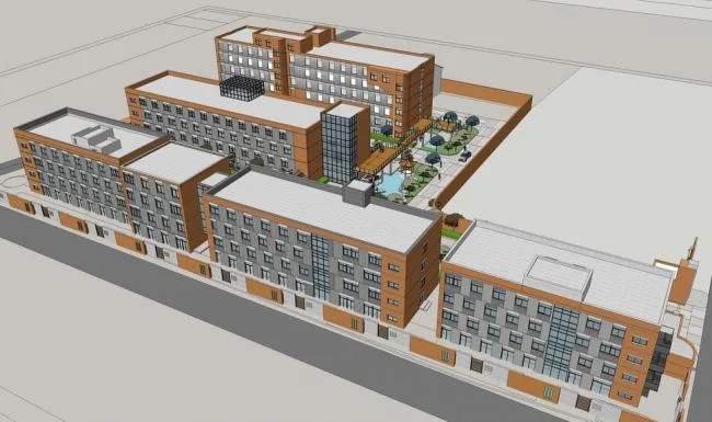 Sketchu工业厂房|厂区改造，公寓宿舍，多层厂房，工业建筑，现代风格