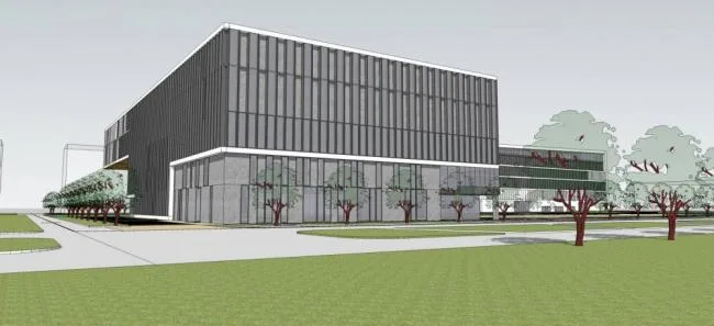 Sketchu工业厂房|多层工厂，工业建筑，厂房，现代风格