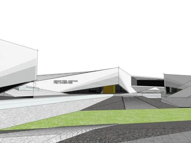 Sketchup商业模型|多层商业建筑，现代风格