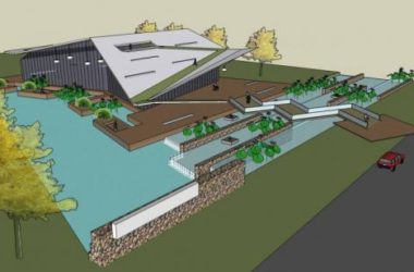 Sketchup商业模型|多层河畔会所，商业建筑，现代风格-BIM建筑网