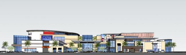 Sketchup商业模型|大悦城，多层商业街，现代风格