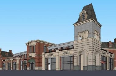 Sketchup商业模型|多层商业建筑，英式，古典风格-BIM建筑网