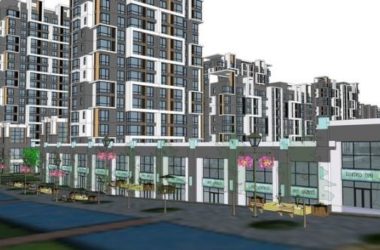 Sketchup住宅模型|小高层住宅，现代风格，底层商业，居住建筑-BIM建筑网