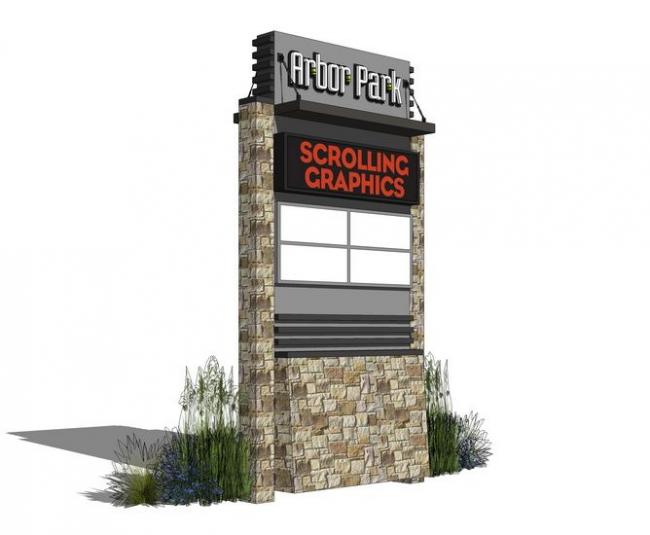 Sketchup素材模型|指示牌,标示牌,导示牌,导视牌,标识牌,标志牌,指路牌,素材组件