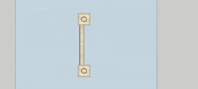 Sketchup素材模型|栏杆，欧式，构件