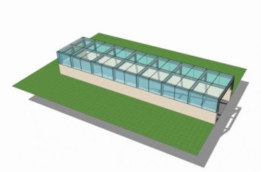 Sketchup素材模型|地下车库出入口，素材组件，现代风格-BIM建筑网