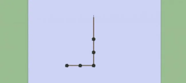 Sketchup素材模型|围墙护栏，欧式，古典风格，构件