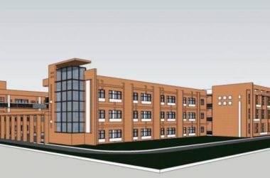 Sketchup学校模型|多层学校小学，教学楼，教育建筑，现代风格-BIM建筑网