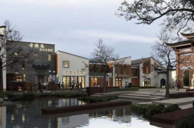 Sketchup商业模型|黄山百师宫非遗文化街,浙江安地,中式风格,多层商业街-BIM建筑网