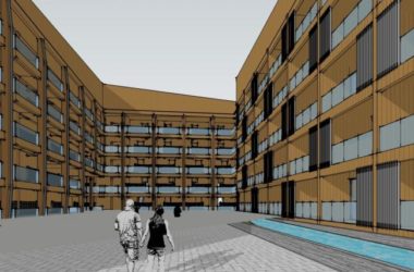 Sketchup住宅模型|多层公寓，现代风格，居住建筑-BIM建筑网