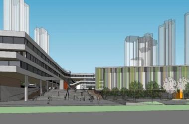 Sketchup学校模型|多层小学校园，教育建筑，现代风格-BIM建筑网